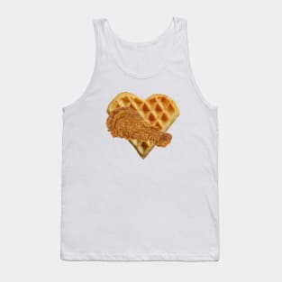love chicken waffles Tank Top